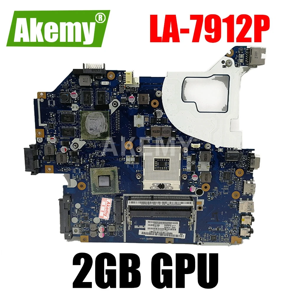 Для Acer aspire V3 571 571G E1 Материнская плата ноутбука HM77 DDR3 NBRZP11001 Q5WVH LA 7912P 2 ГБ