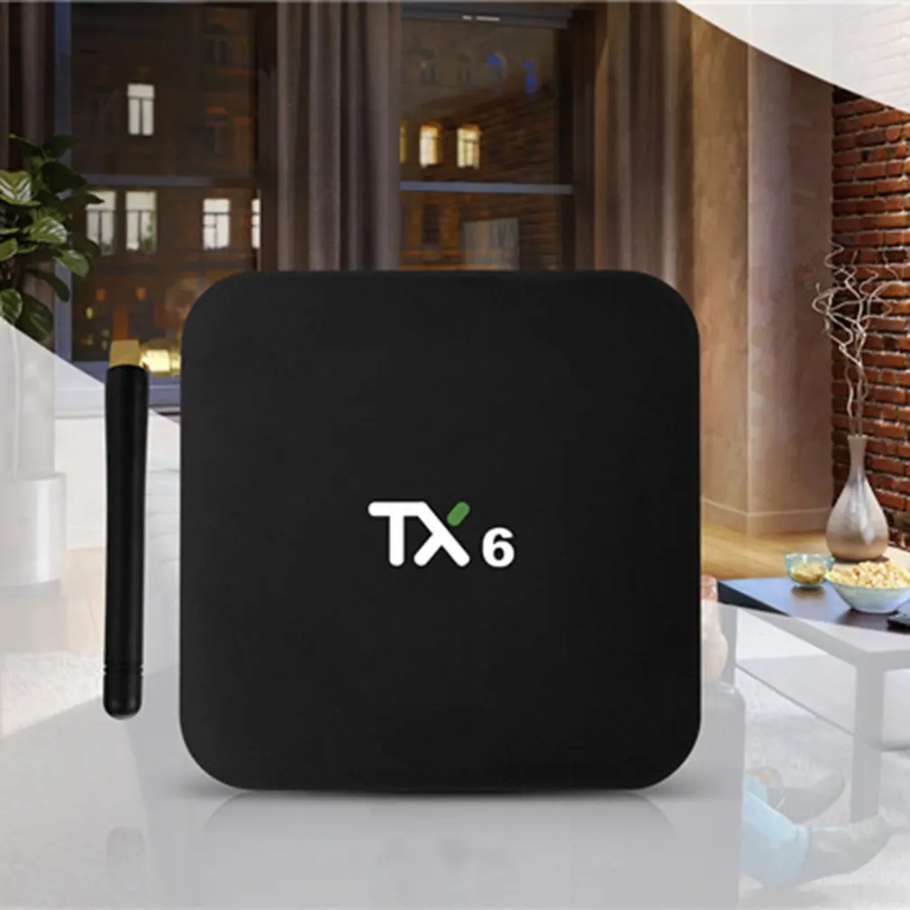 TX6 tv BOX H6 2G/16G для Android 9,0 беспроводной 4K четырехъядерный wifi домашний аудио медиа 4G/32G 4G/64G wifi коробка