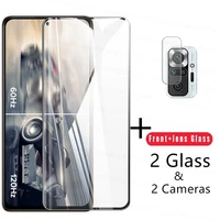 4 in 1 2 5d tempered glass for redmi note 10 pro glass for redmi note 10 pro screen protector camera len film for redmi note 10