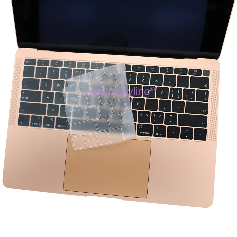 

Cover for Macbook Air 13 M1 11 Pro 13 16 Touch Bar ID 15 17 12 Retina Silicone TPU Protector Skin EU A2179 A2337 A2338