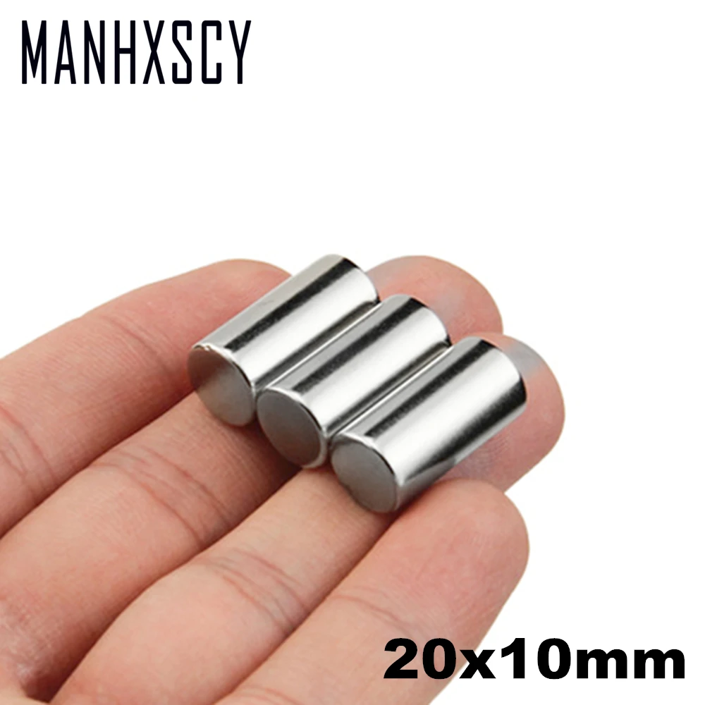 Магнит Неодимовый N35 диаметр 20 мм х 10 шт.