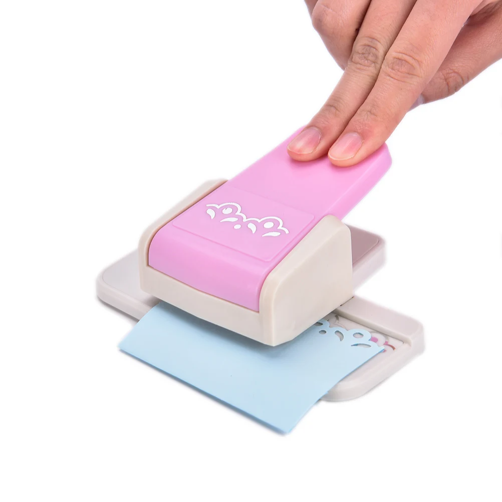 Новый необычный дырокол для границ цветочный дизайн рельефное устройство ручной