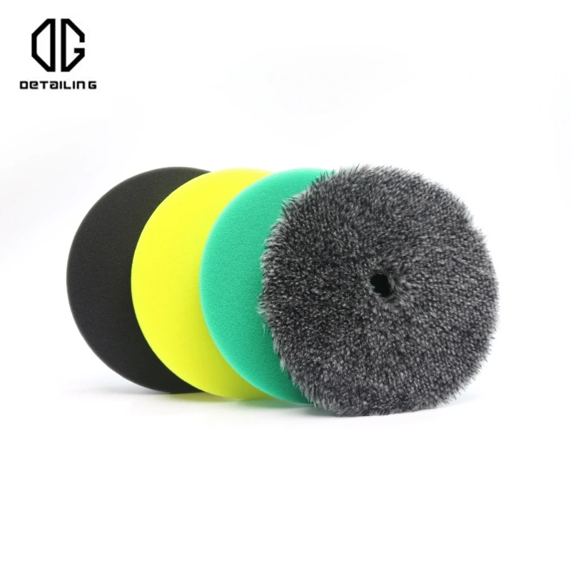 DETAILING 1Set 4PCS 6 Inch Car Polishing Sponge Pads Kit for Drill Wheel Polishing  Boat Car Polish Buffer Removes Scrath