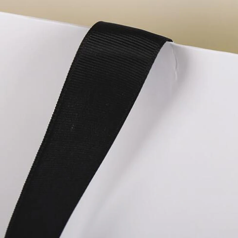 Подарочные пакеты с логотипом 100 шт. бумажные высокого качества на заказ красные