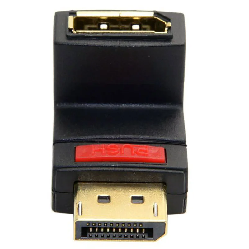 AABB-90 градусов вверх угловой Dp Displayport папа-мама удлинитель | Электроника