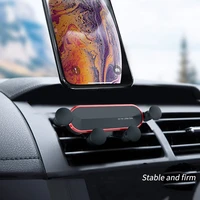 universal anti skid car phone holder air socket mount clip clamp adjustable mobile phone stand bracket gps car styling tools