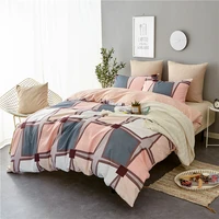 lism nordic simple bedding sets ab side king double size all season used single bed luxury bedding kit duvet cover set