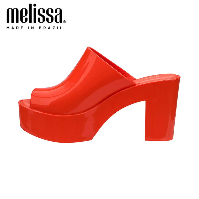 Женские туфли-лодочки на платформе Melissa летние сандалии высоком каблуке 2020 |