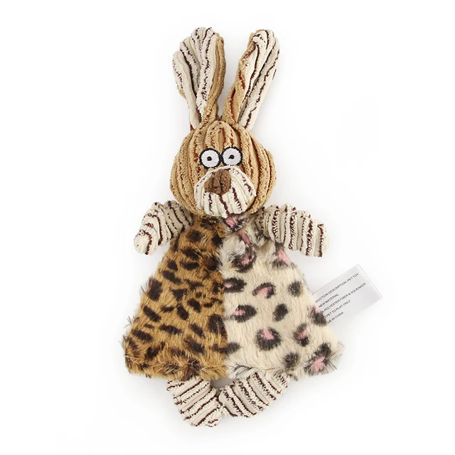 Corduroy Sound Pet Toy Dog Squeak Toy for Rabbit Mouse Cattle Clean Teeth Puppy Toys Pet Accessories Small Dog Toy 4
