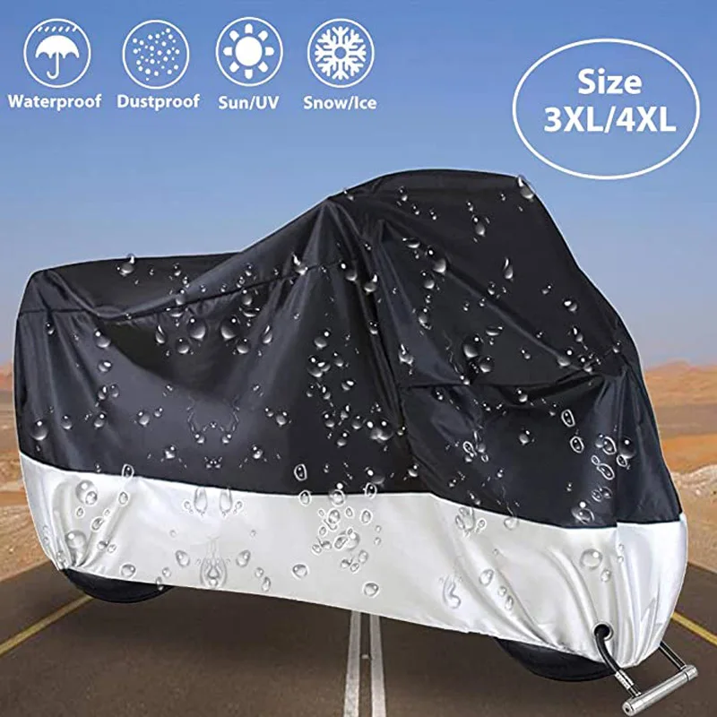 

210D Oxford Cloth Motorcycle Jersey Waterproof Sunscreen Snow proof And Dust-proof Uv Protection & Keep Cool MotoBike Protector