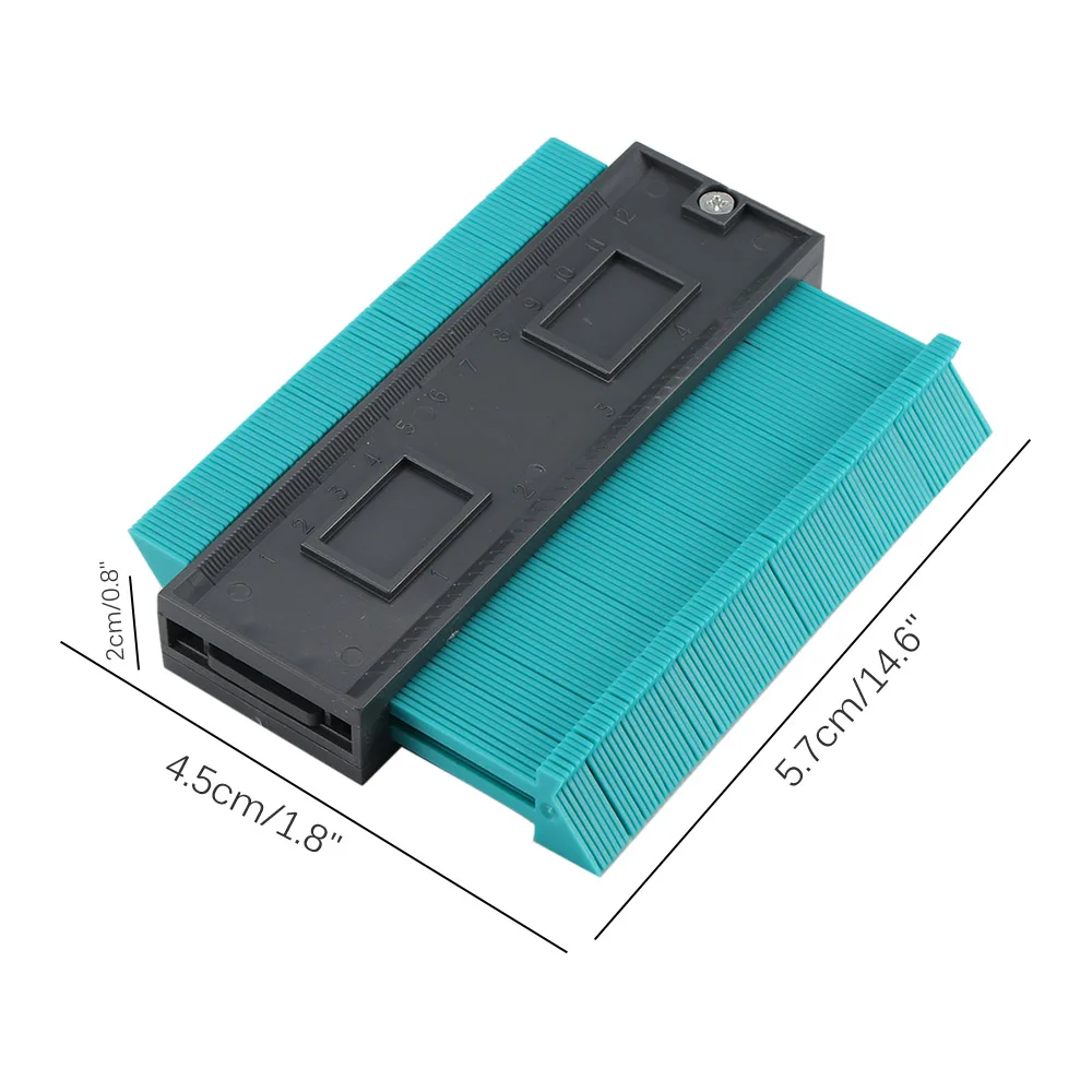 Пластиковый Калибр для дублирования контура Столярный инструмент измерительная