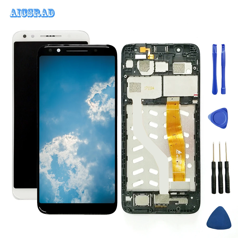 

5.5 inch New ot5052 Full LCD display + touch screen digitizer assembly For Alcatel 3 5052 5052D 5052Y Free Shipping