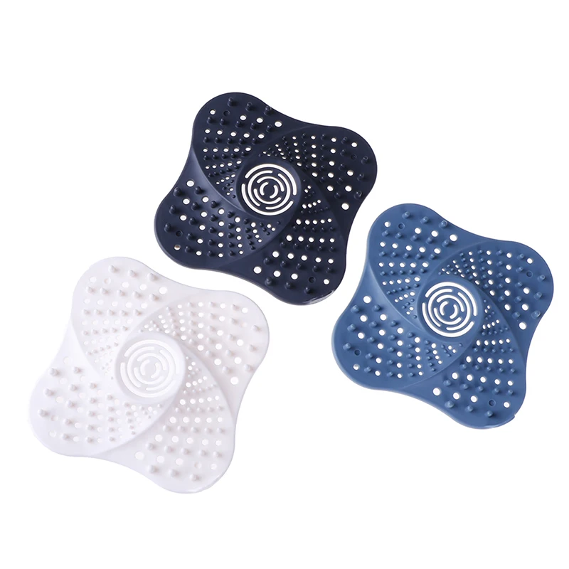 Анти Блокировка улавливатель волос пробка ловушка для душа напольные дренажные