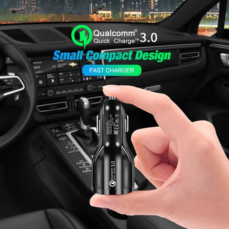 QC3.0 быстрое зарядное устройство автомобильное кабель для быстрой зарядки