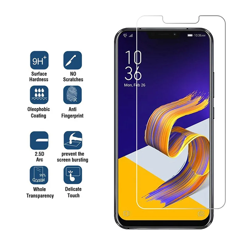 Закаленное стекло для Asus Zenfone ZB570TL ZB601KL ZB631KL ZB633KL ZC451TG ZC500TG ZC520KL ZC520TL ZC521TL защита