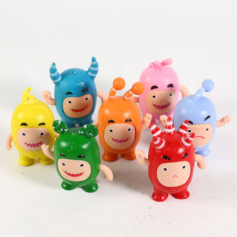 Горячая Распродажа 7 см Oddbods игрушечные фигурки из мультфильма милый