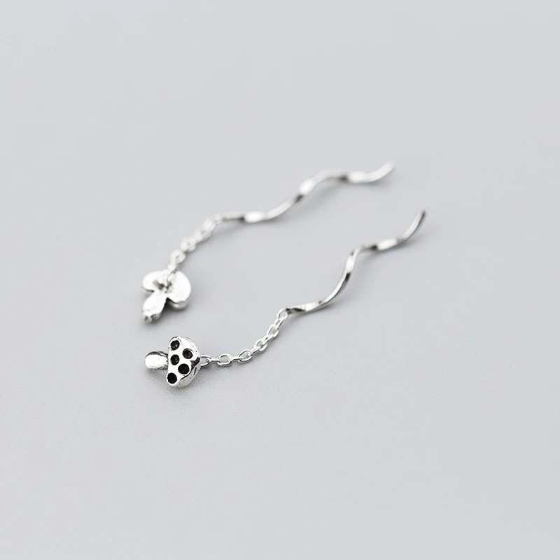 Серьги гвоздики из серебра 2019 пробы 3 см|Серьги-гвоздики| |