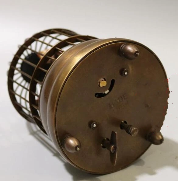 

Collect Old Pure Coppper Birdcage Shape Western Hang Mechanical Clocks Watch