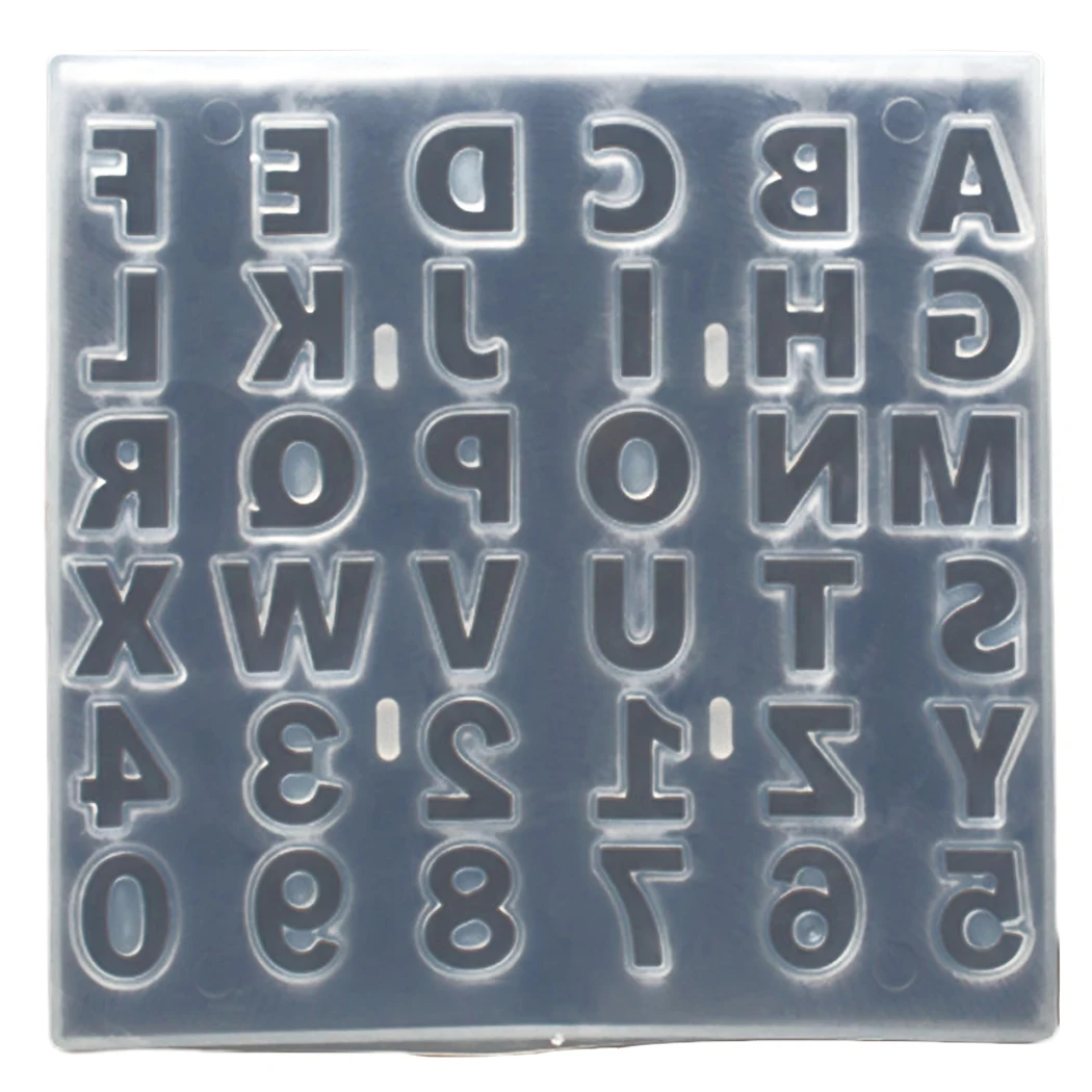Пластиковые алфавитные буквы с 36 картриджами для помадки торта конфет печенья