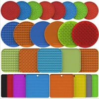new multistyle pets eat pad dispense silicone dog lick mat for dogs pet slow food plate pet lick pad slower feeder pad
