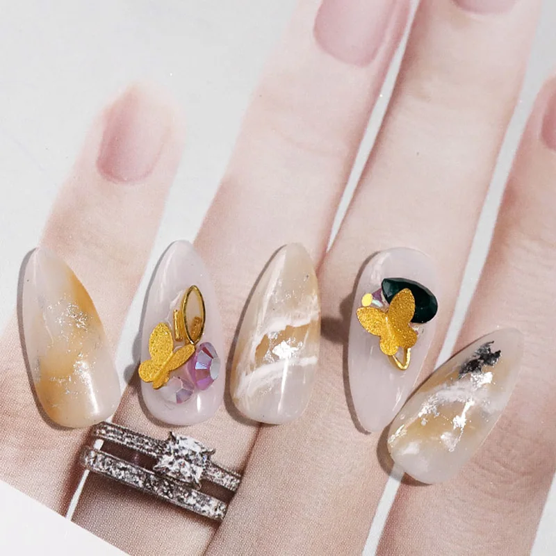 2019 28 Cells Nail Art Decorations Set Mix Pearls Metal Rhinestone Flakes DIY Accessories Kits for UV Gel Nails |