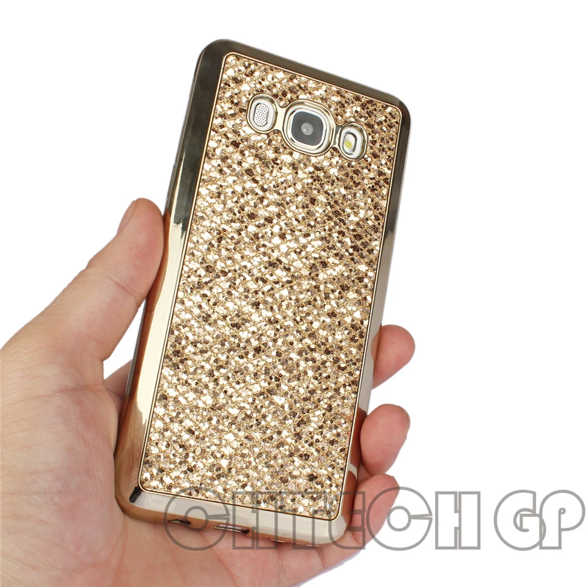 Полностью блестящий чехол для samsung Galaxy J3 J5 J7 J2 Prime Grand металлический стержень A20 A30 A50 A70 A5 A8 плюс чехол Funda