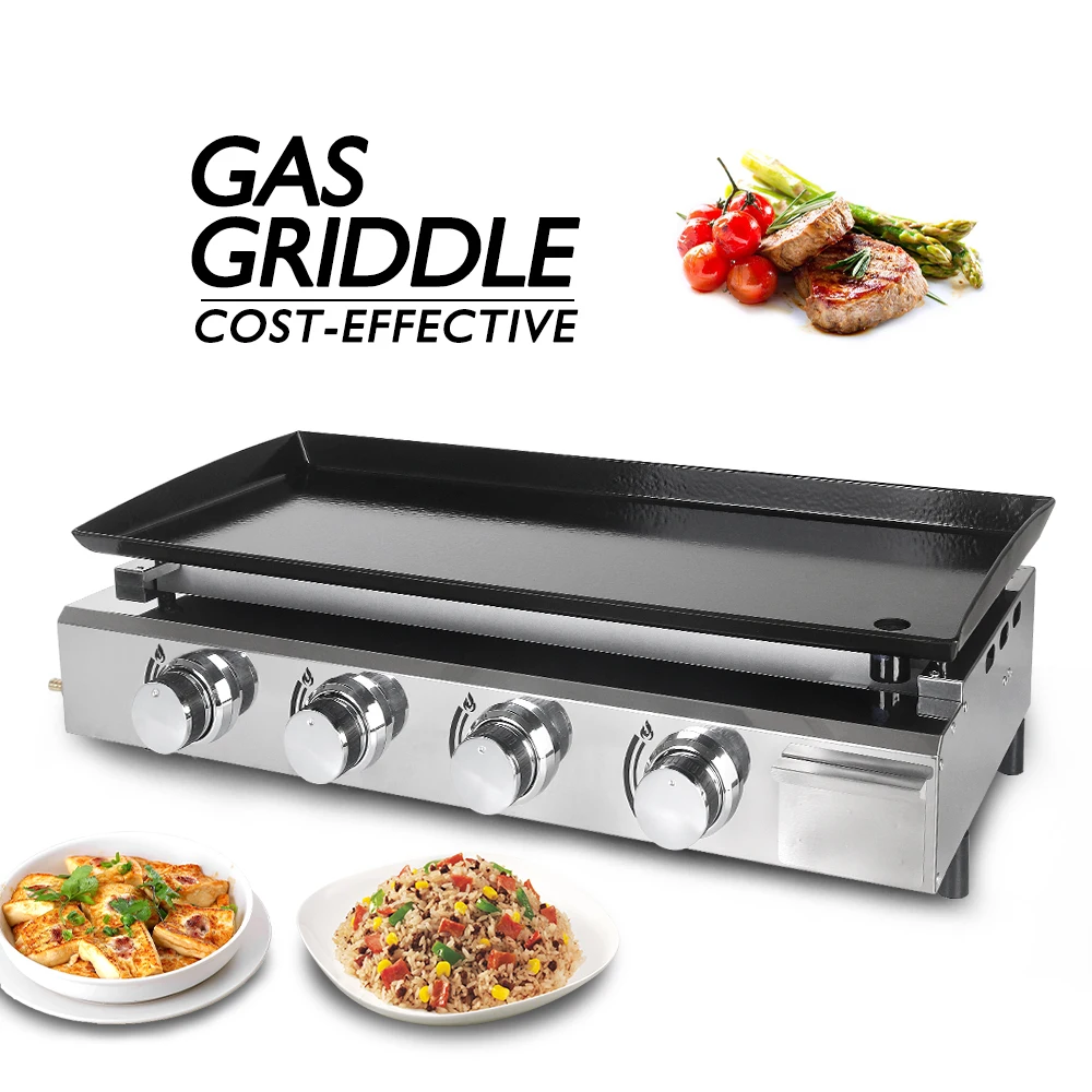 Гриль для барбекю сжиженный на природном газе с 4 горелками тяжелые грили уличные