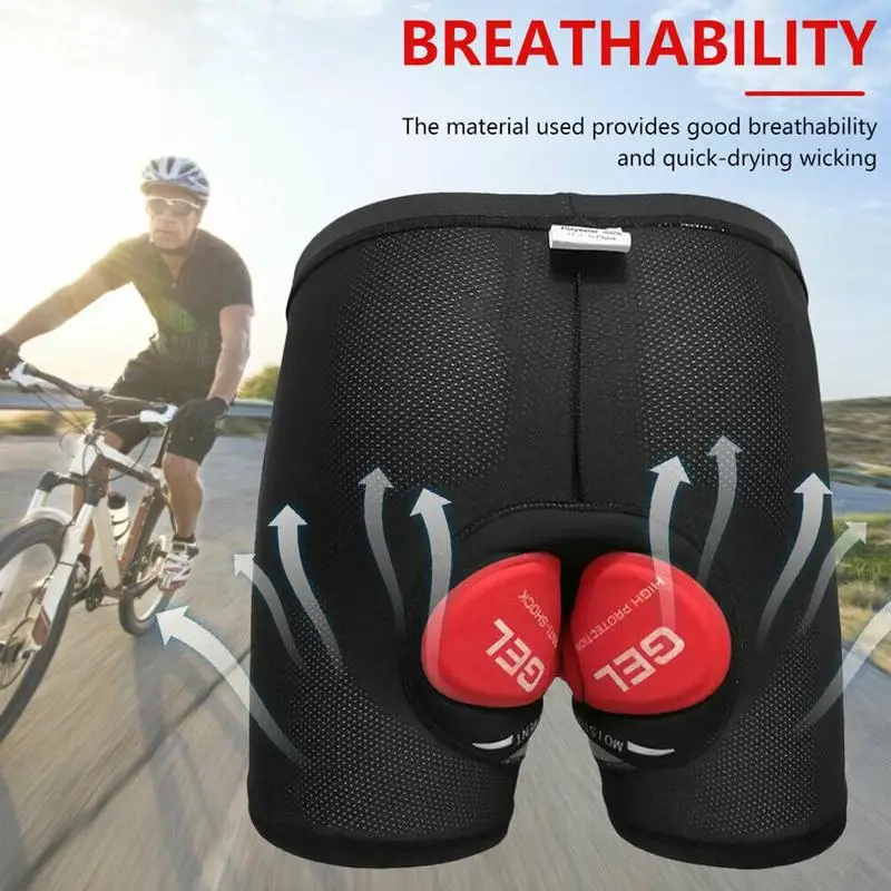 

Gel Unisex Cycling Short 9D Padded Cycling Underwear Breathable Cycling Short