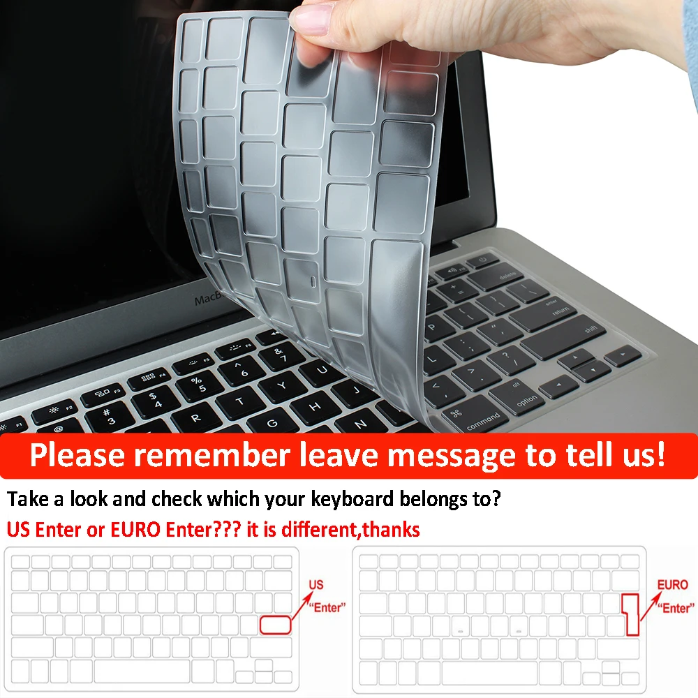 Матовый прозрачный пластиковый жесткий чехол для ноутбука MacBook Air Pro Retina 11 12 13 15 4 3