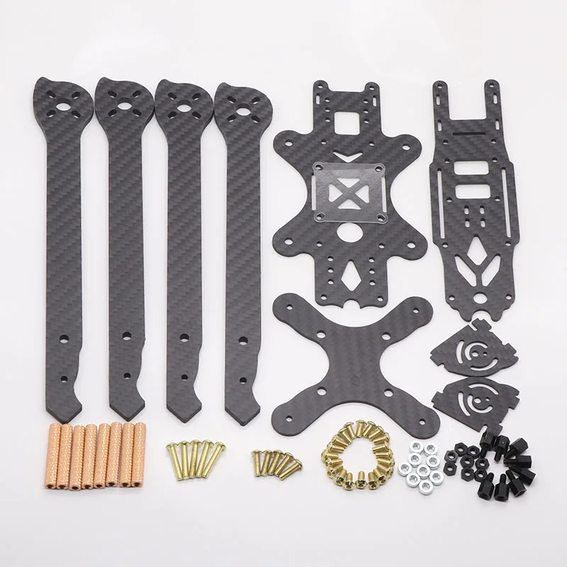 XL5 V2 232 мм XL6 V2 283 мм XL7 V2 294 мм XL8 360 мм XL9 390True X w/4 мм FPV рама для фристайла труба из углеродистого волокна 3K полностью из углеродного волокна для rc