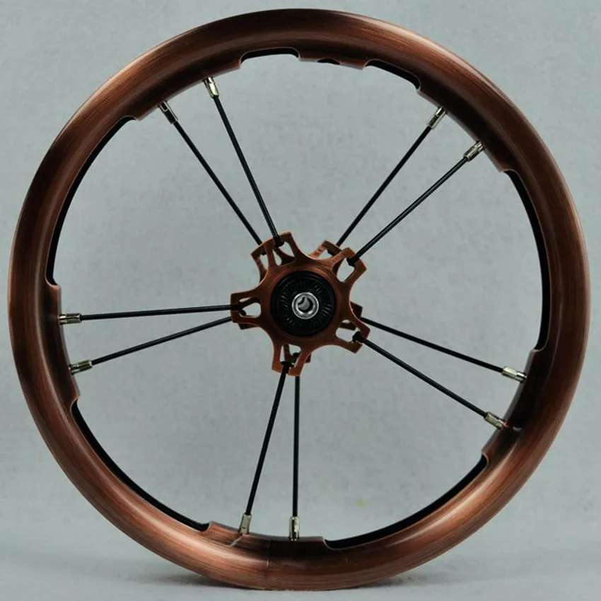 Комплект колес для детского раздвижного велосипеда PASAK 12 дюймов 85 95 мм бронзовый