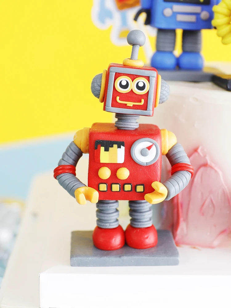 Машинка для выпечки тортов в стиле панк подключаемый паровой робот мягкая