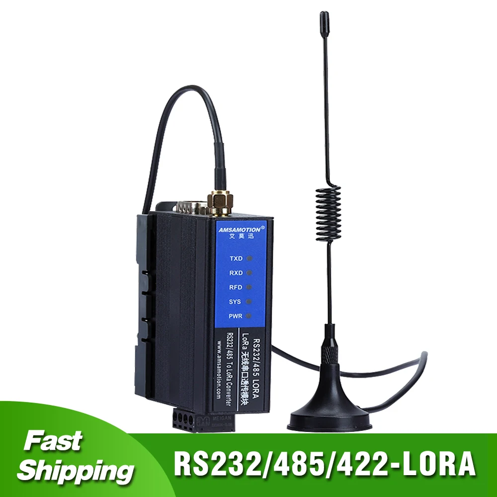 LORA беспроводной дистанционный прозрачный модуль передачи данных IO с последовательным портом RS232/485/422 трансивер для сбора данных