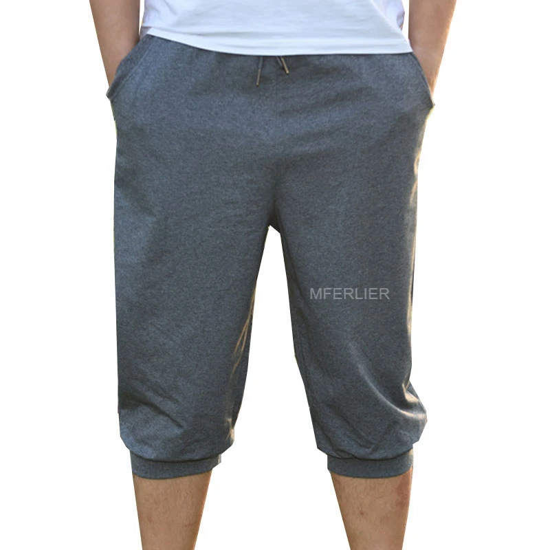 

Spring Summer pants men 5XL 6XL 7XL 8XL waist 145cm elastic waist plus size men pants 2 colors