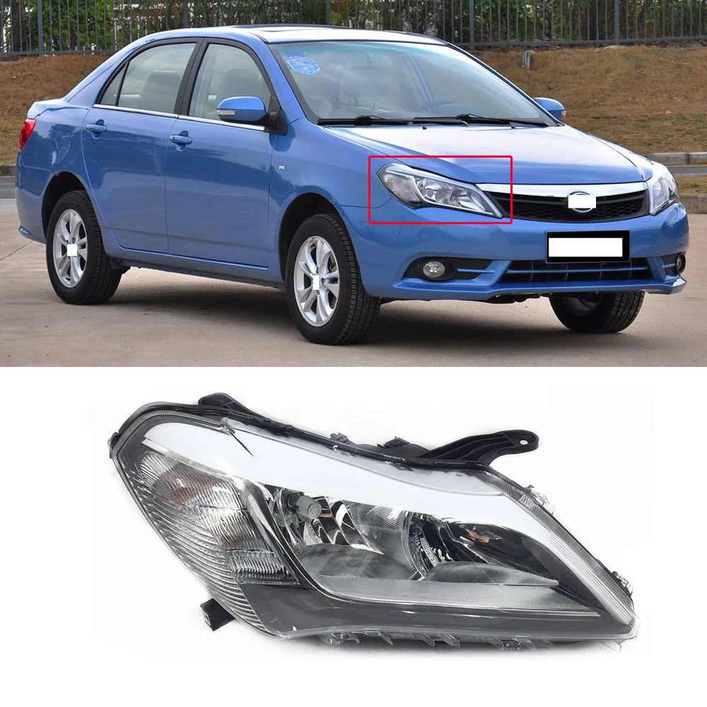 CAPQX для BYD F3 2014 2015 спереди вождения автомобиля головной светильник фары Дневные