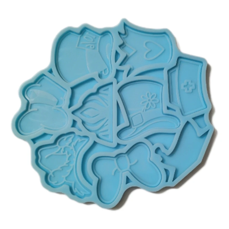 

Resin Silicone Mold Roses Flower Coasters Shape DIY Craft Fondant Mold Home Deco 87HC