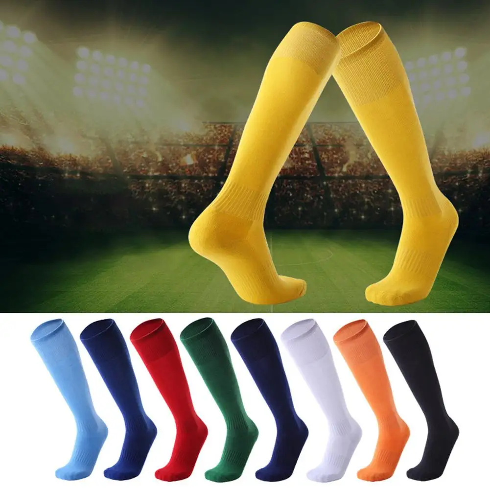 

Adult football socks long male thickening towel bottom sports socks non-slip sweat training soccer football stockings
