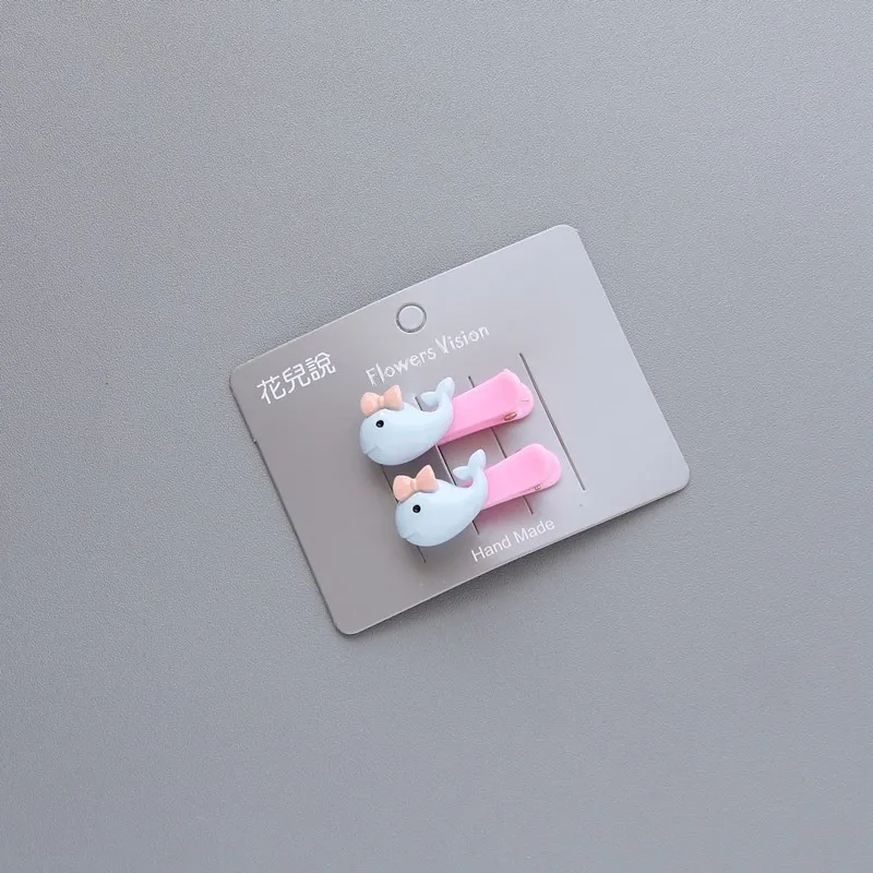 2 шт мультфильм Новый прекрасный курица Жираф Животные девочки дети заколки