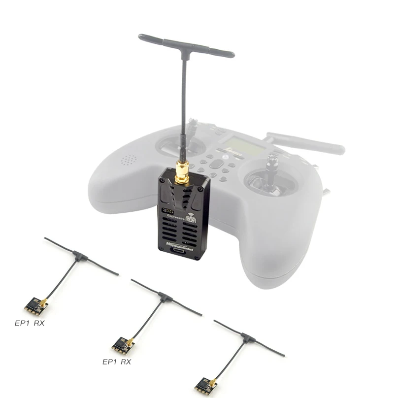 Happymodel 2 4g express ELRS TX модуль ES24TX-Slim 3 шт. 4G EP1 EP2 RX для T-lite передатчик самолета FPV дрона