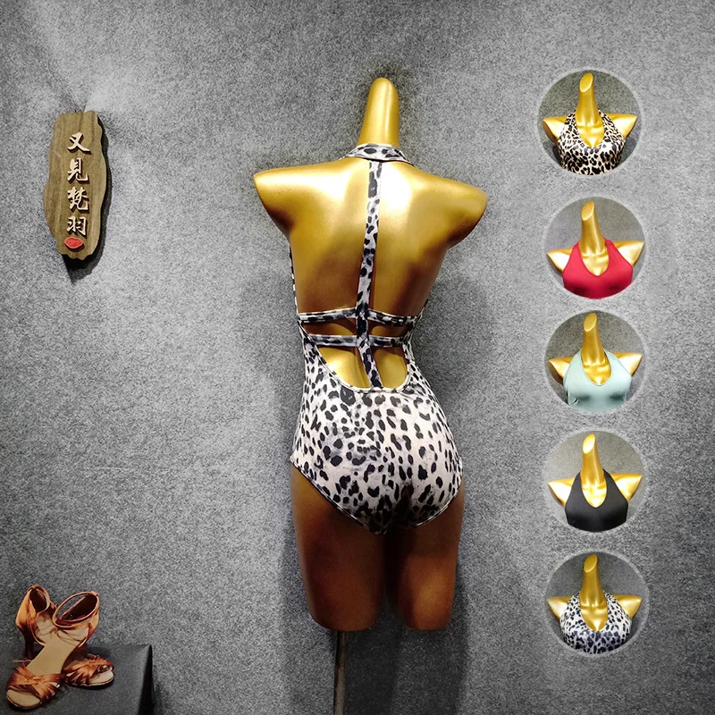 Топ для латинских танцев трико без рукавов r женский купальник лайкра спандекс