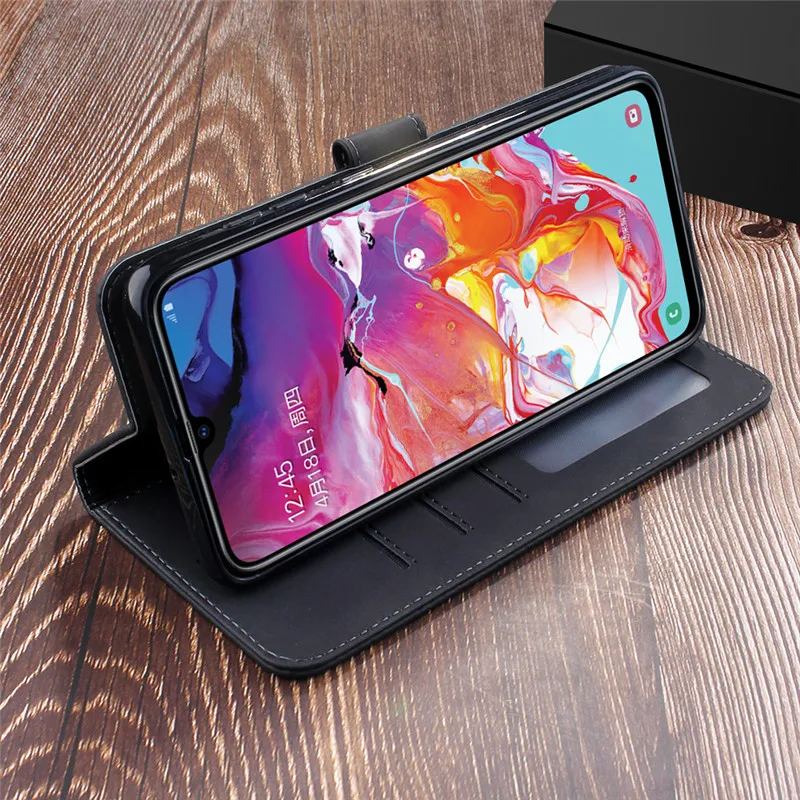 Роскошный кожаный чехол для samsung Galaxy S10 S8 S9 плюс A70s A50s A20s Чехол-книжка с бумажником для Note10 A7 A8 A50 A70 чехол