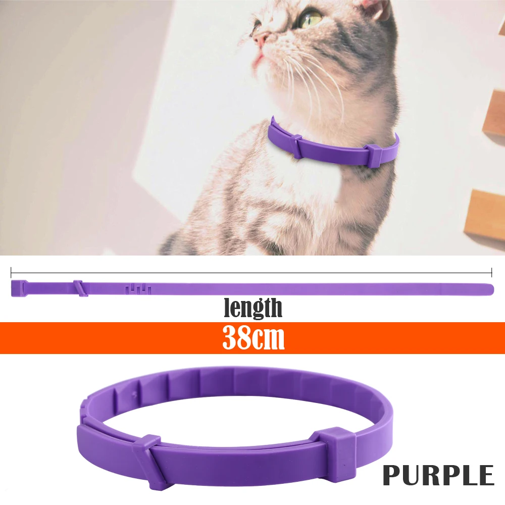 

Pet Calm Collar Cat And Dog Soothe Collar Adjustable TPR Neck Strap Relieve Anxiety Remove Restlessness Protection Dogs Supply
