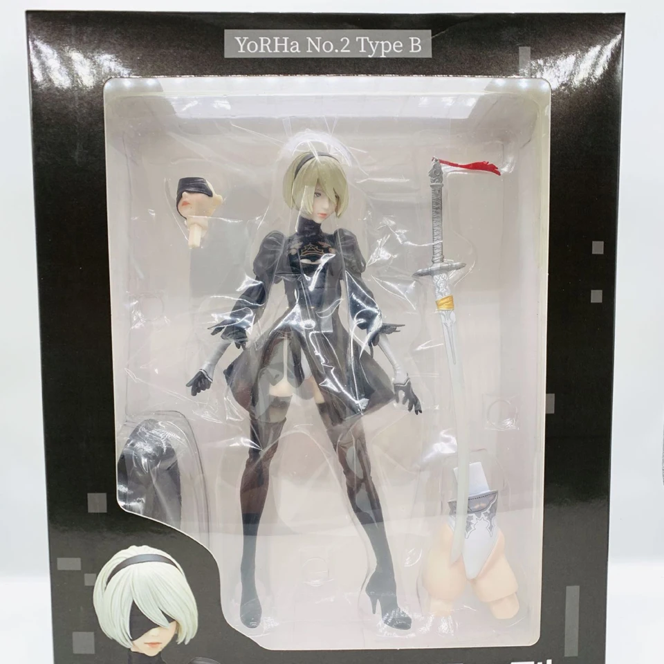 2B DX With Box Tronzo фигурка NieR Automata jorha № 2 Тип B 2B сексуальная фигурка ПВХ модели Аниме NieR Automata 2B коллекция Figural игрушки - Цвет: 2B DX With Box