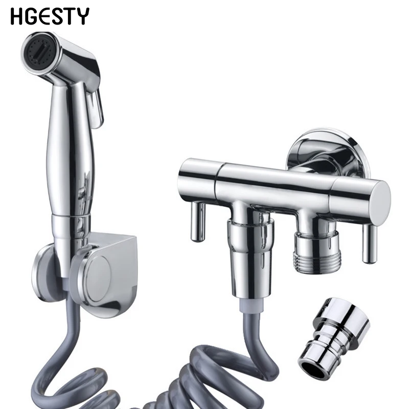 Ручной распылитель для унитаза портативный кран биде в ванную комнату