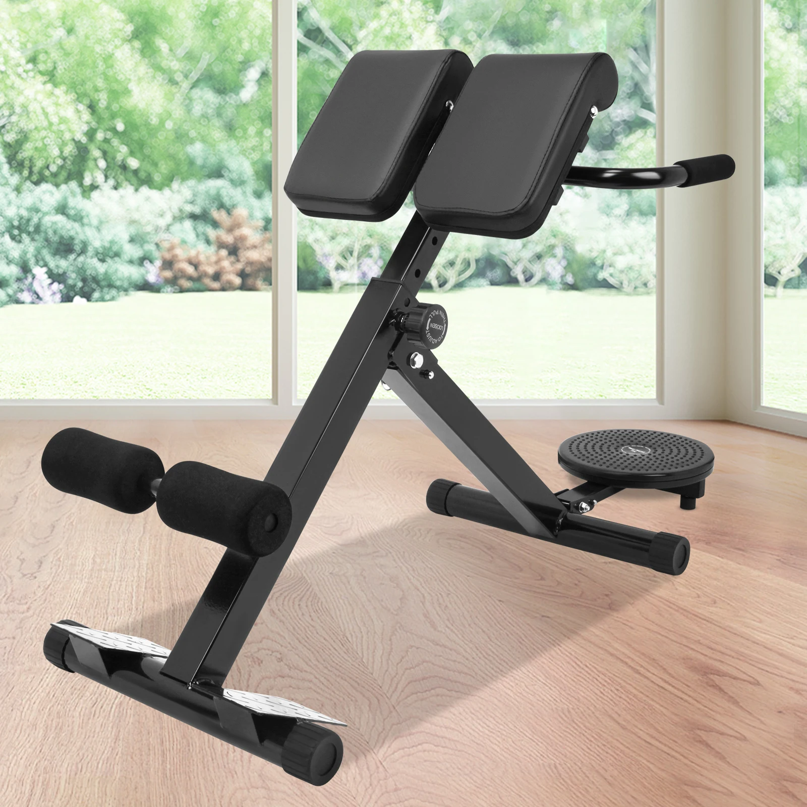 

Roman Chair Foldable Roman Stool Fitness Chair Twisting Machine Goat Waist Fitness Equipment