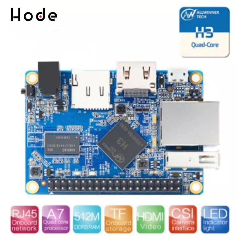

Orange Pi One H3 + 5V 3A cable 512MB Quad-core Mini Computer with cable