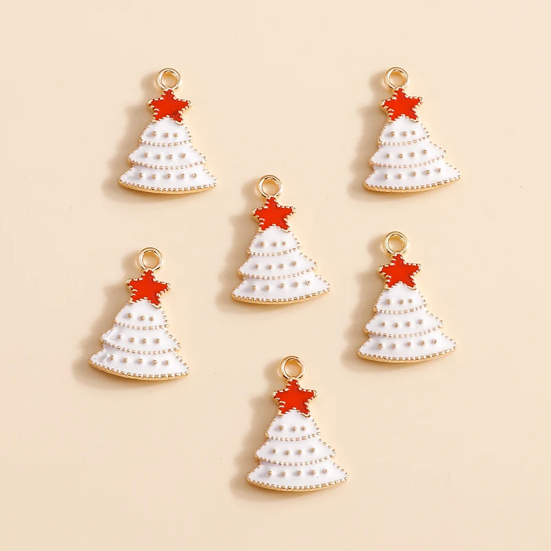 Подвески-колокольчики эмалированные белые 14 х20 мм 10 шт. | Украшения и аксессуары