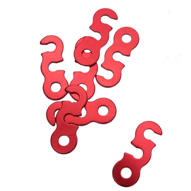 6 шт. алюминиевый сплав Guyline шнур регулировочный тент для кемпинга палатки