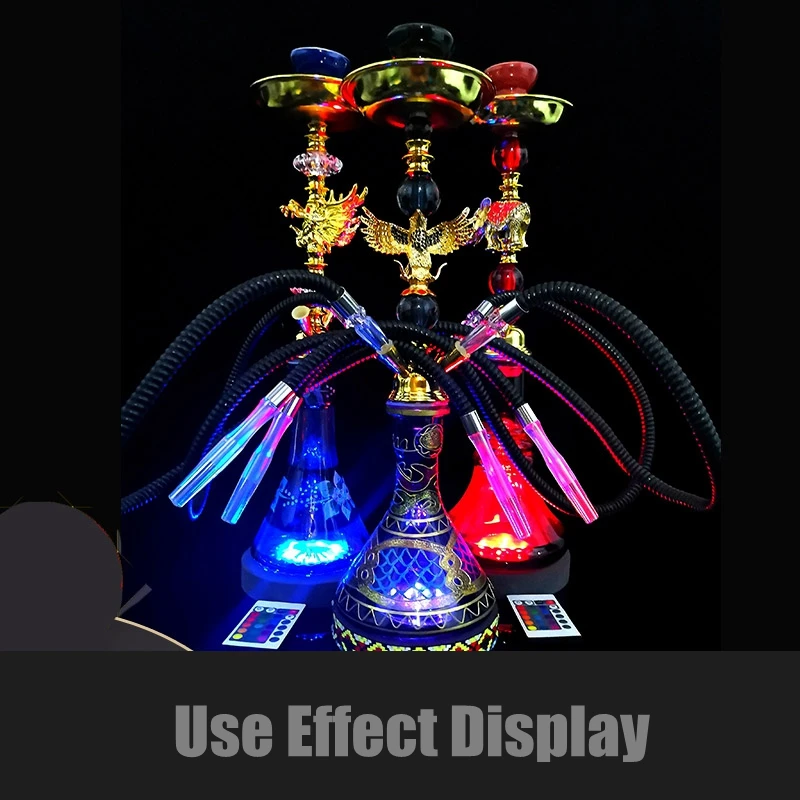 10 светодиодов RGB кальян светильник для кальяна аксессуары с пультом