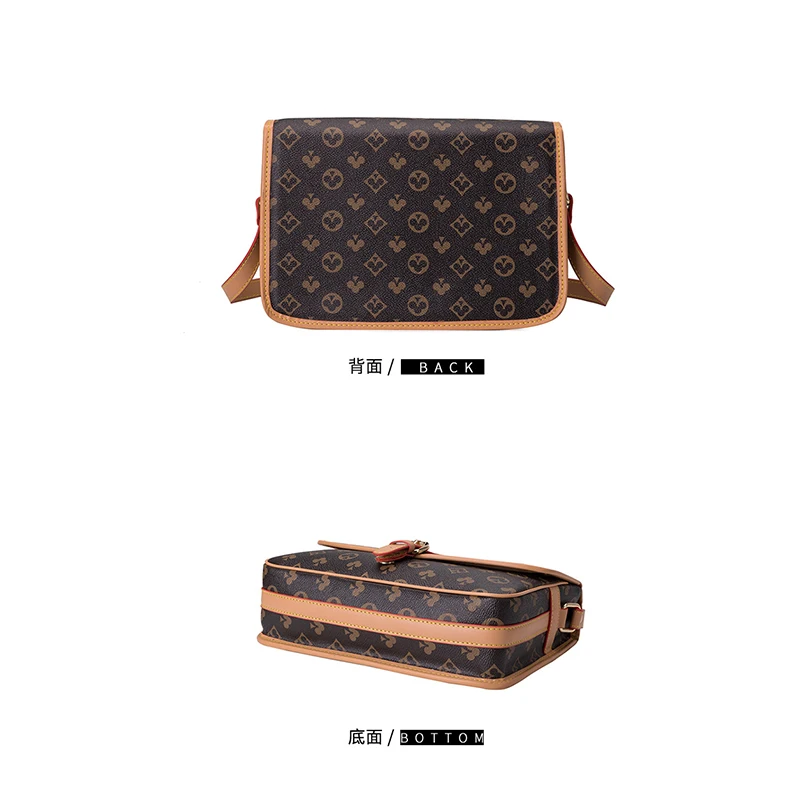 

2021 Women's Handbag Shell Print Design Luxury Brand Tote Bag Fashion New High Quality PU Leather Messenger Bag Female Handbag